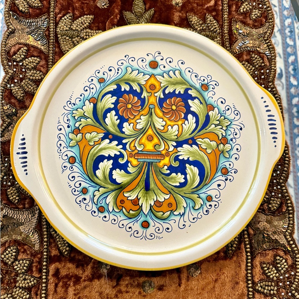 Ceramic Painted Plate